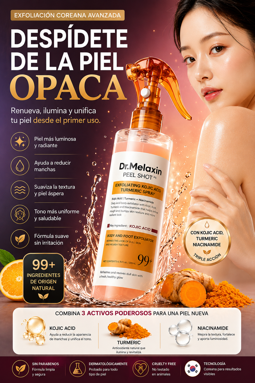 Dr.Melaxin Kojic Acid Spray 200Ml