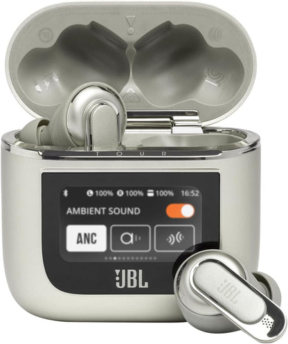 JBL Tour Pro 2 True Wireless Noise Cancelling Earbuds, Smart Case, Smart Ambient, 6-Mic Technology