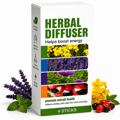 Herbal Diffuser – Pack of 4 | Natural Aromatherapy