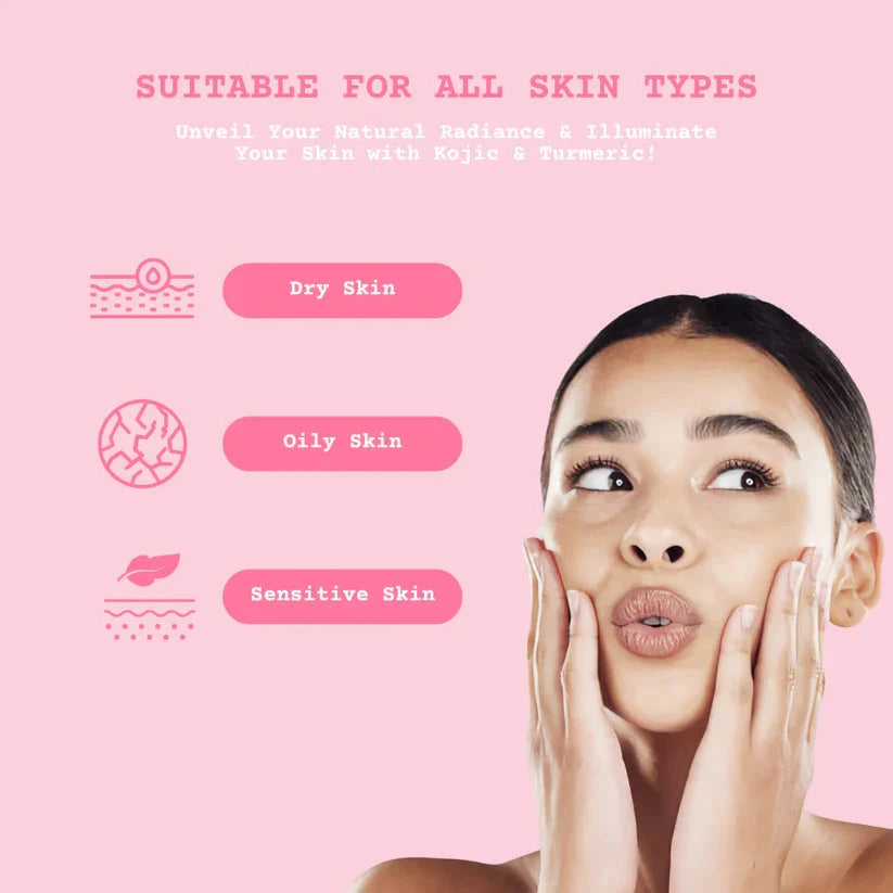 Kojic Acid & Turmeric Cleansing Pads – Buy 1 Get 1 Free